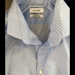 Extreme slim fit Calvin Klein dress shirt